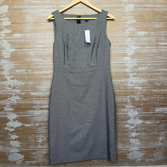 Ann Taylor NWT Plaid Sheath Dress Career Work Wear Preppy Old Money Womens 6 - Picture 1 of 6